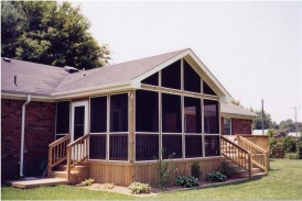 Screened Porch installation in Portsmouth