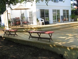 Pressure Treated Wood Deck Builders Hampton Roads, VA